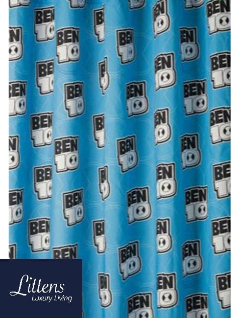 66" x 72" Ben 10 Hero 3" Tape Pair Curtains