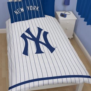 Major League Baseball Panel Single Bed Duvet Cover Set