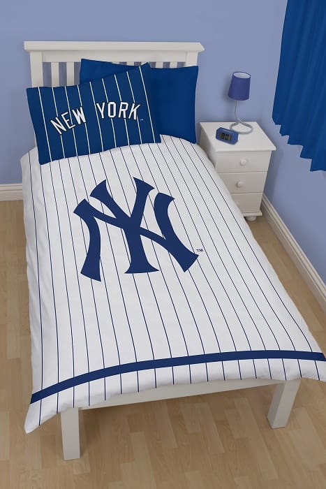 Major League Baseball Panel Single Bed Duvet Cover Set