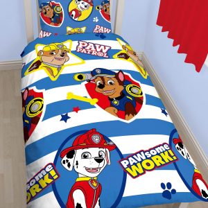Paw Patrol Pawsome Single Bed Duvet Cover Set