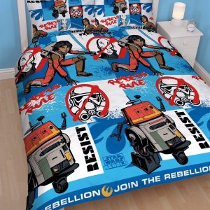 Disney Star Wars Rebels Tag Double Bed Duvet Cover Set