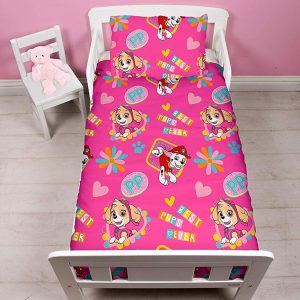 Paw Patrol Forever Junior Cot Bed Bedding Bundle (4 in 1)