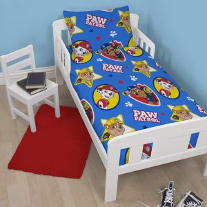 Paw Patrol Pawsome Junior Cot Bed Bedding Bundle (4 in 1)