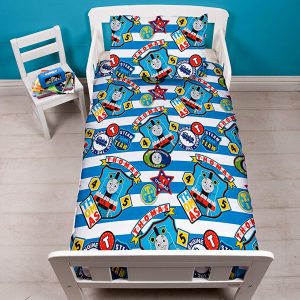 Thomas & Friends Patch Junior Cot Bed Bedding Bundle (4 in 1)