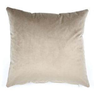 18" x 18" Silver Grey Plain Matte Velvet Cushion Cover (45cm x 45cm)