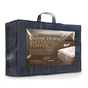 Ultimate Dual Layer 100% Hungarian Goose Down Mattress Topper