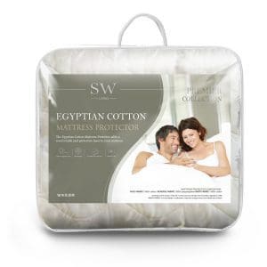 Luxury Fine Cotton Quilted Mattress Protector 35cm Deep