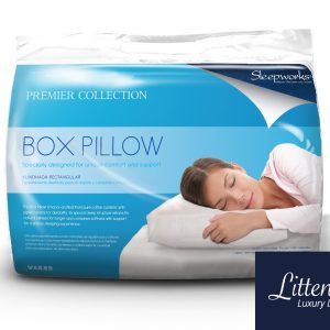 Extra Fill Square Box Orthopaedic Support Hollowfibre Pillow 233TC Cotton