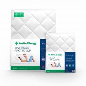 Anti-Allergy Quilted Mattress Protector 25cm Deep
