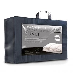 King Bed Size 50% White Goose Down Duvet Quilt