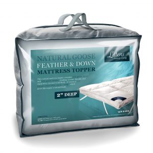 King Bed Goose Feather & Down Mattress Topper