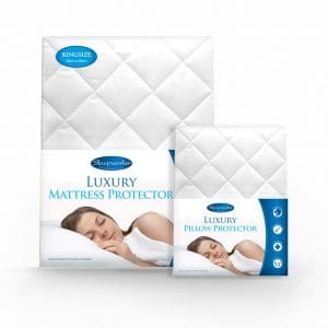 Quilted Polycotton Mattress Protector 25cm Deep