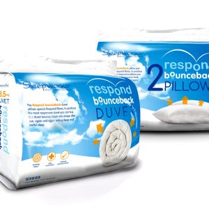 Single Bed Respond Bounce Back Microfibre Duvet Quilt & 2 Pillows