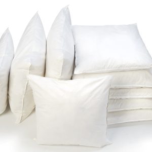 Duck Feather Cushions Pads Fillers, Down-Proof Cotton Casing UK Made