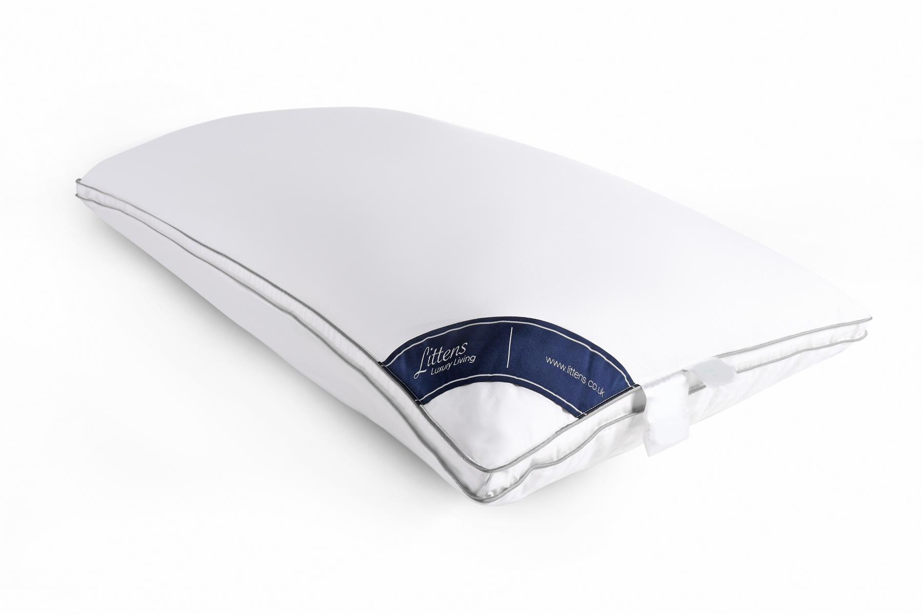 Ultimate Extra Filled Super King 50% White Goose Down & Feather Pillow (50cm x 90cm)