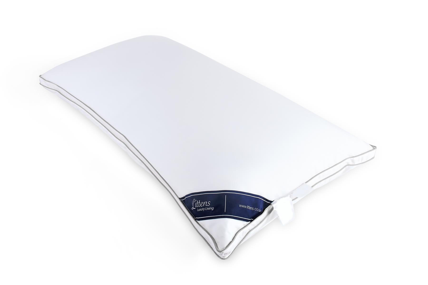 Emperor Size 3 Chamber Pillow, 50% Goose Down, Side Sleeper 50 x 100cm