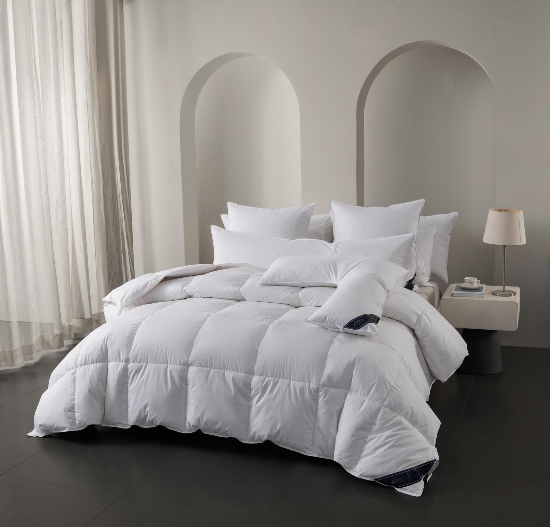 Extra Fill Standard Size Duck Feather & Down Pillow