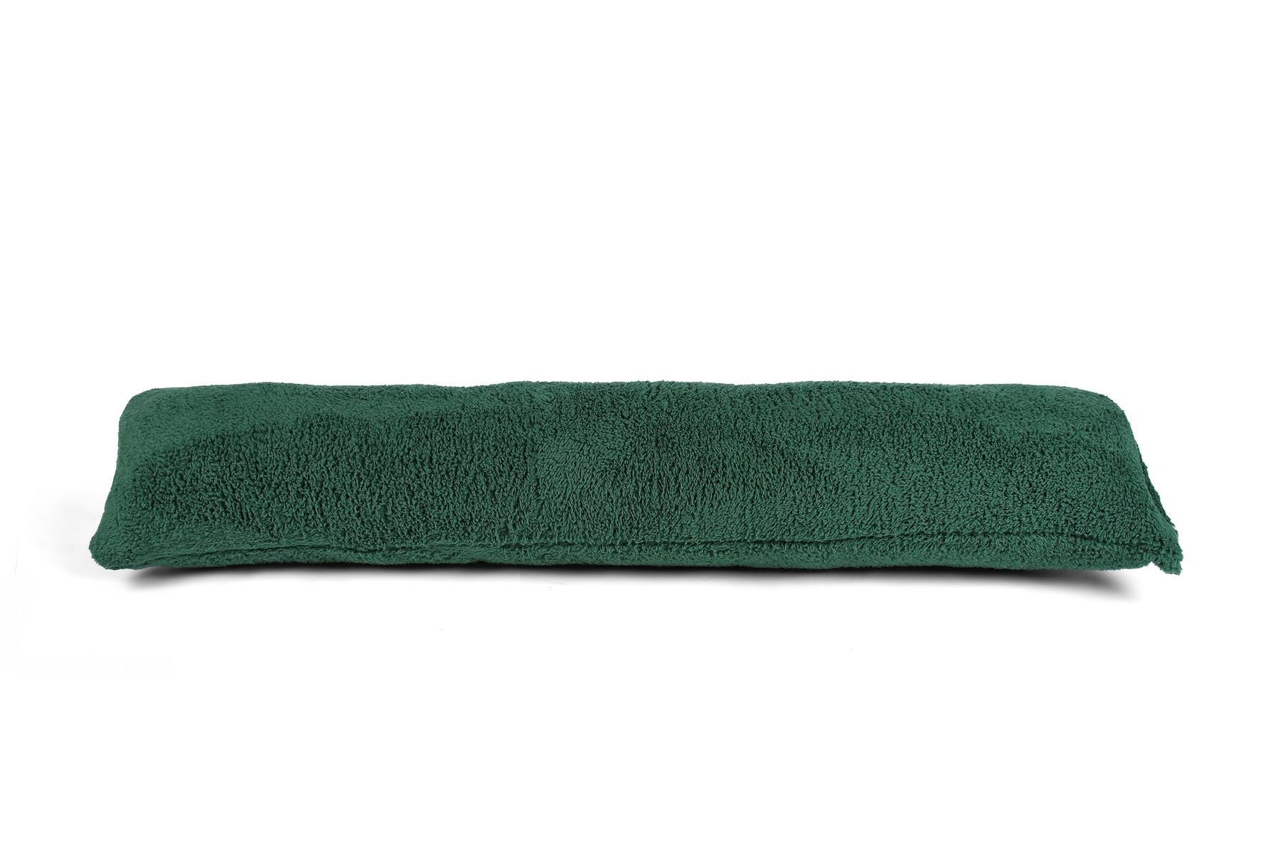 Green Teddy Fleece Draft Draught Excluder 90cm (36")