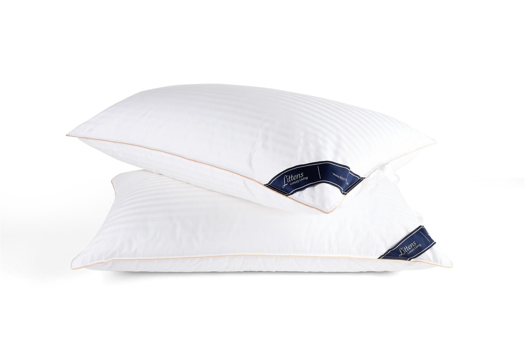 50cm x 100cm Emperor Size 100% Hungarian Goose Down Pair Pillows