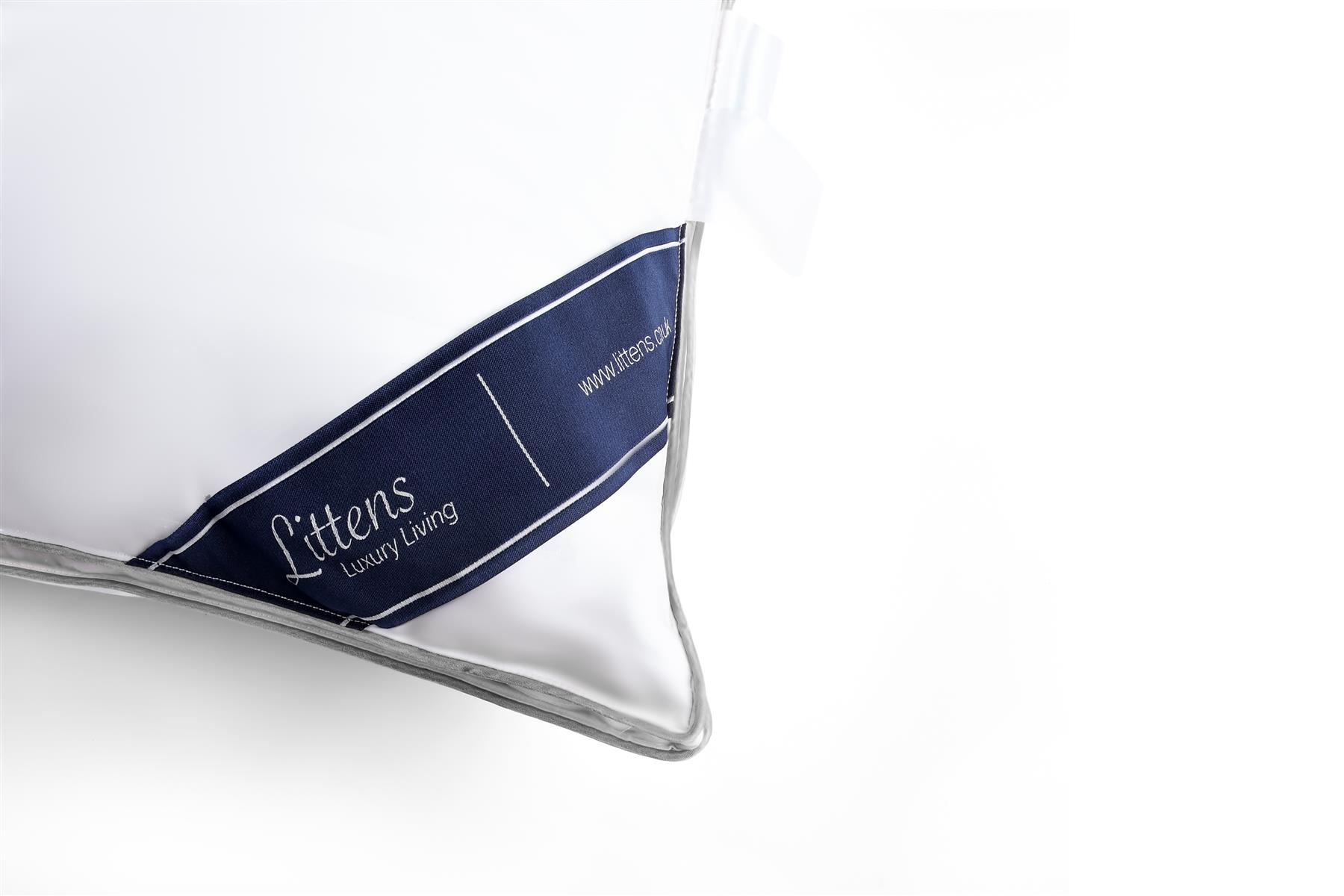 3 Chambered Side Sleeper 50% White Goose Down Pillow