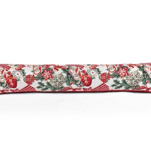 Christmas Bauble Tapestry Draft Draught Excluder 90cm (36") UK Made