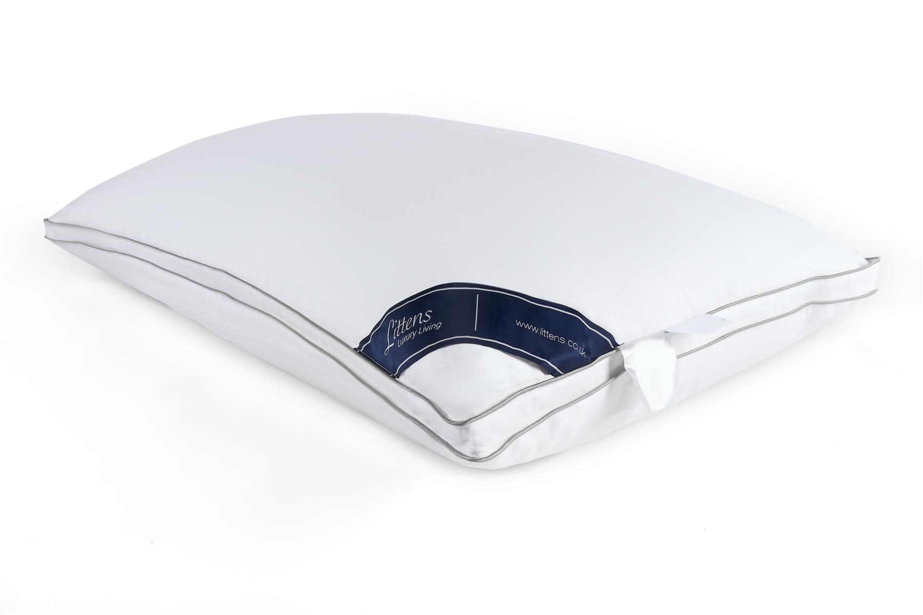 Emperor Size 3 Chamber Pillow, 50% Goose Down, Side Sleeper 50 x 100cm