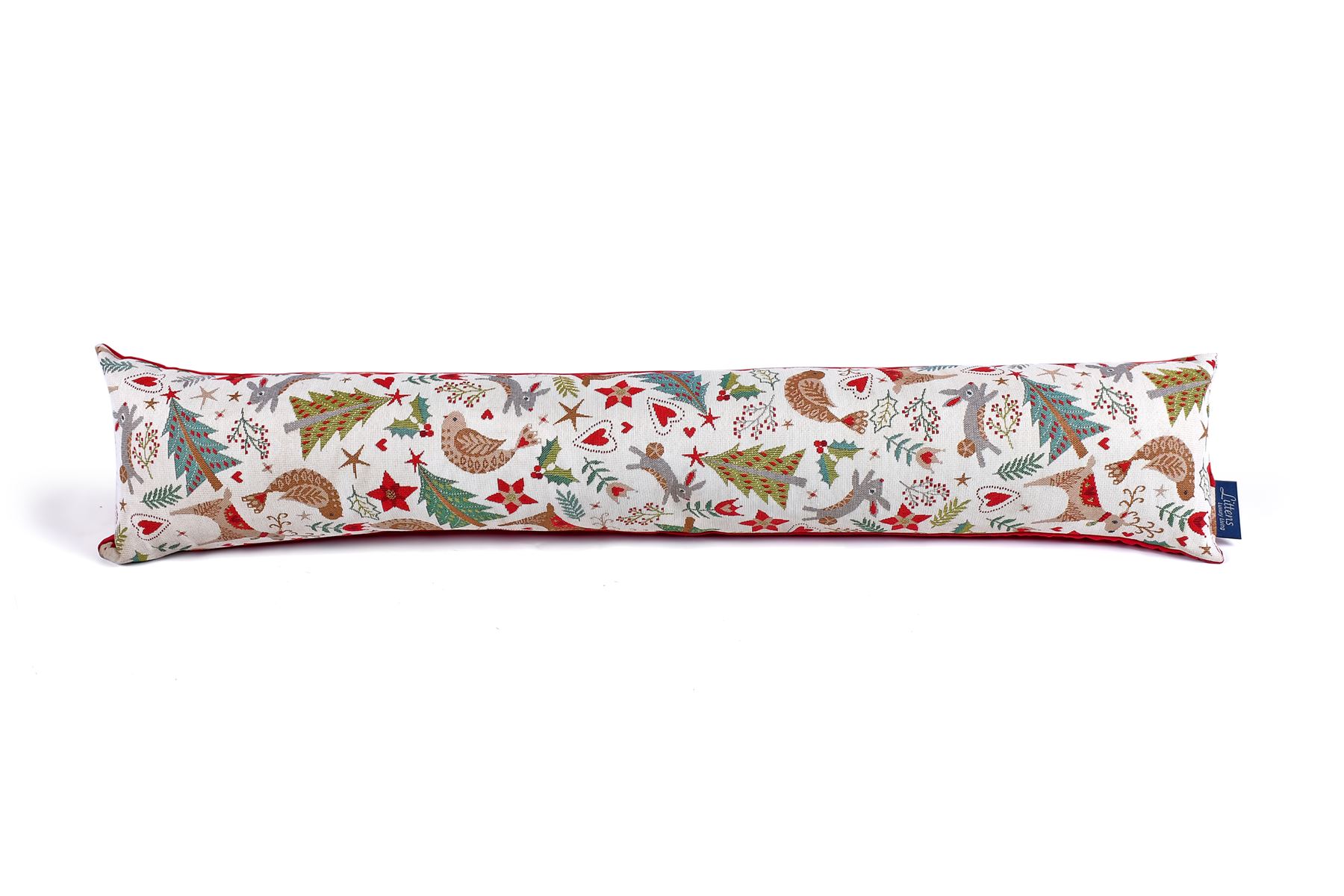 Christmas Woodlands Tapestry Draft Draught Excluder 90cm (36") UK Made