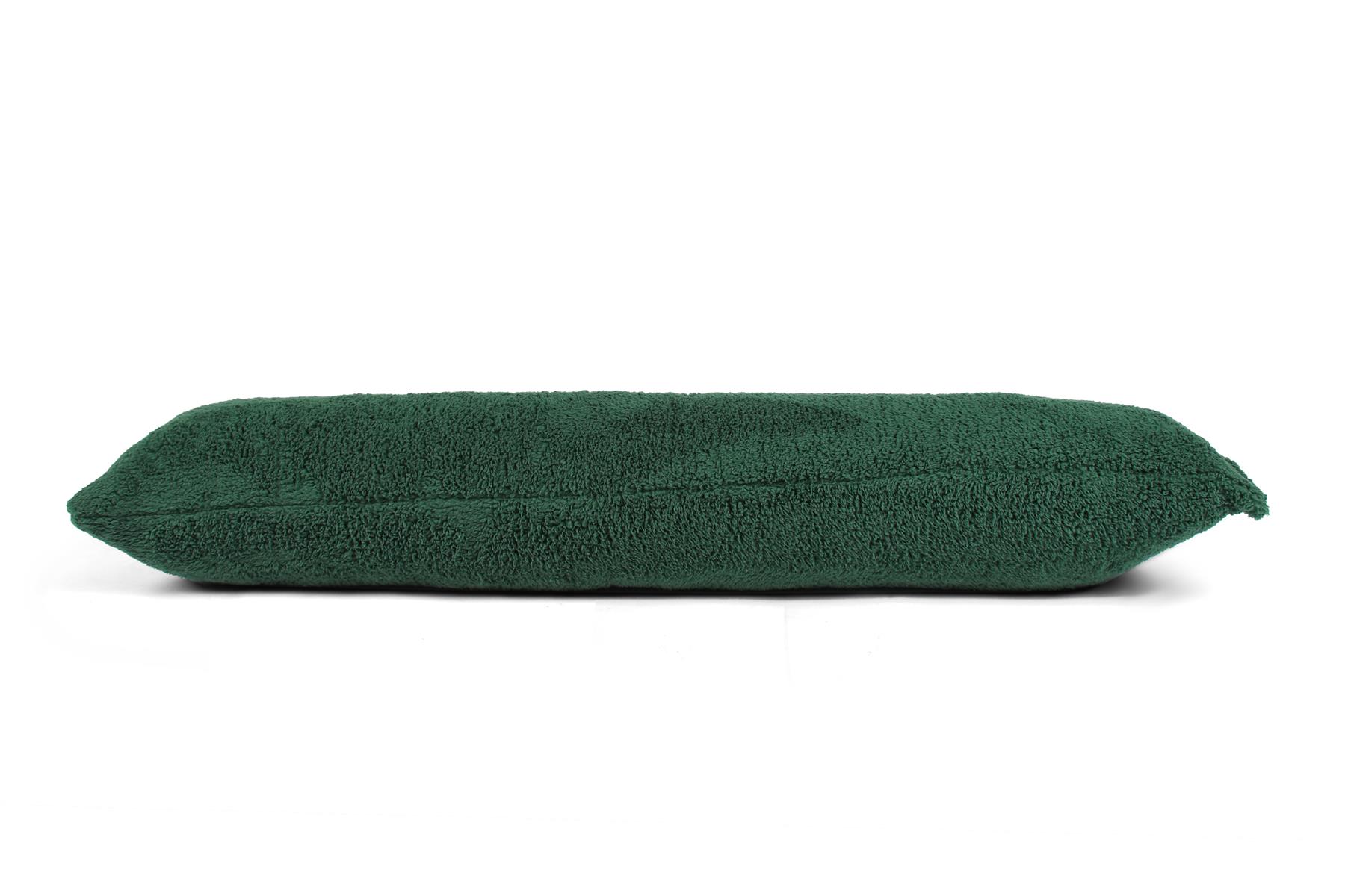 Green Teddy Fleece Draft Draught Excluder 90cm (36")