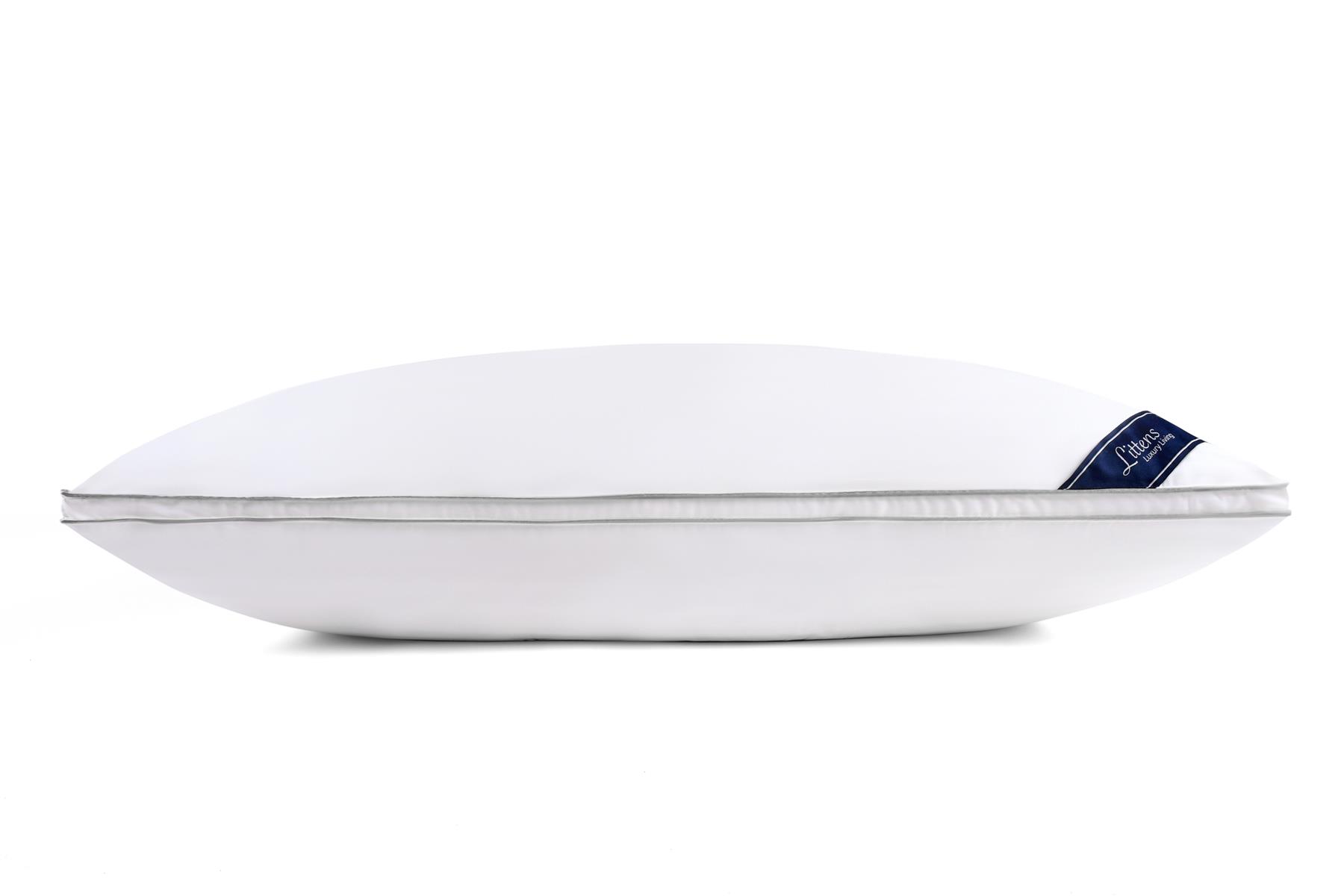 Ultimate Extra Filled Super King 50% White Goose Down & Feather Pillow (50cm x 90cm)