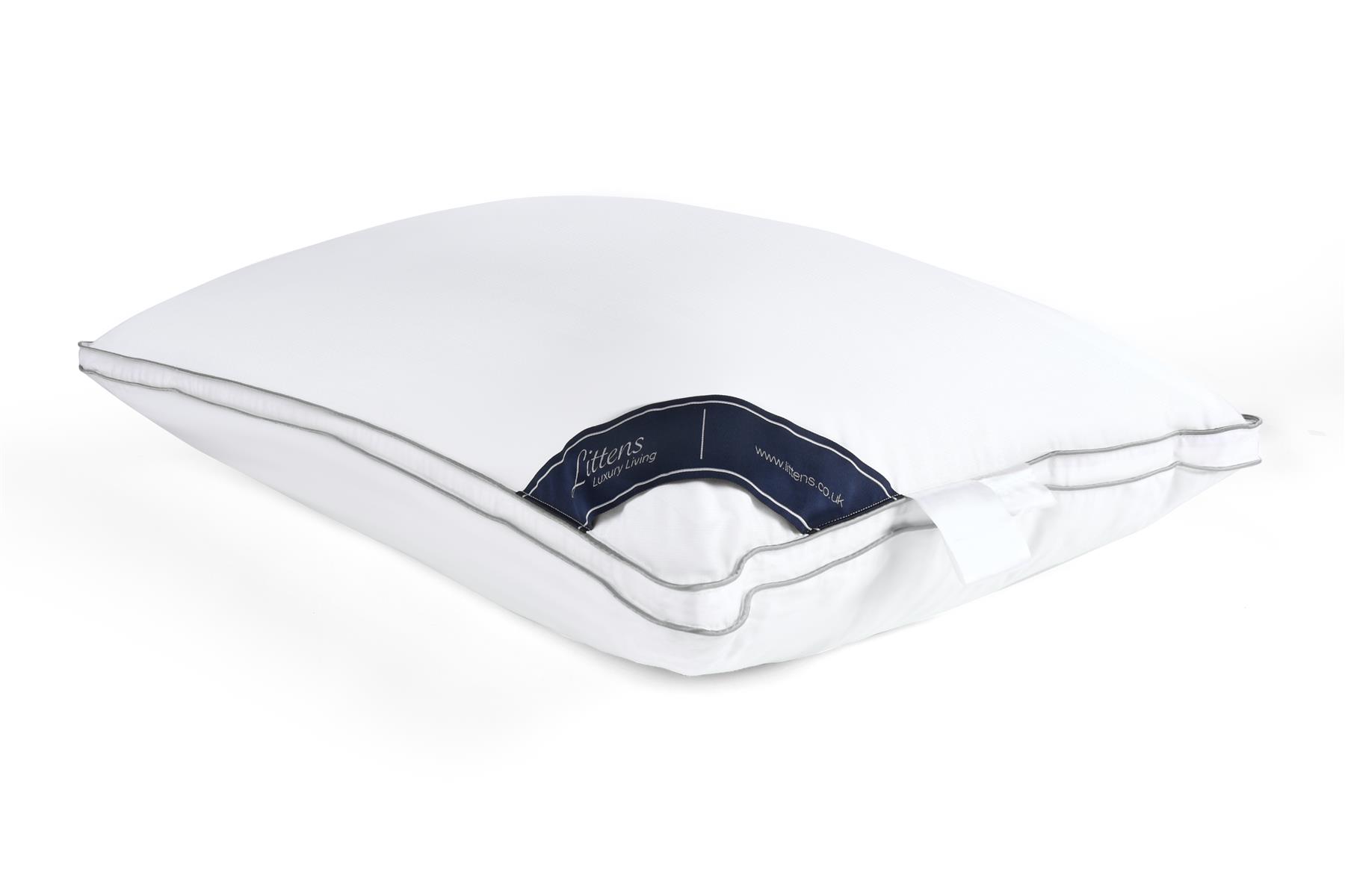 3 Chambered Side Sleeper 50% White Goose Down Pillow