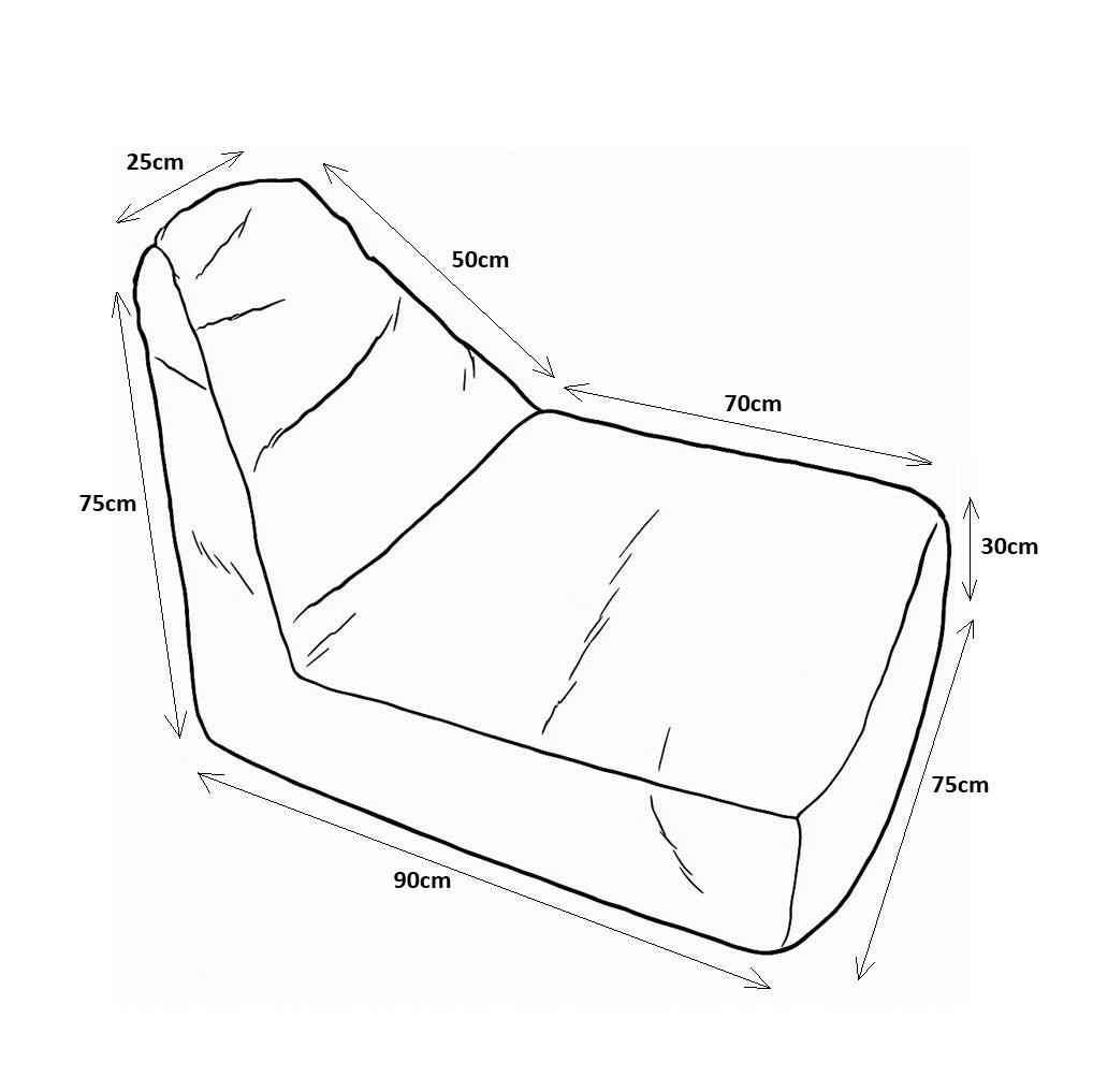 Large Silver Grey Teddy Fleece Bean Bag Lounger â Gaming Seat