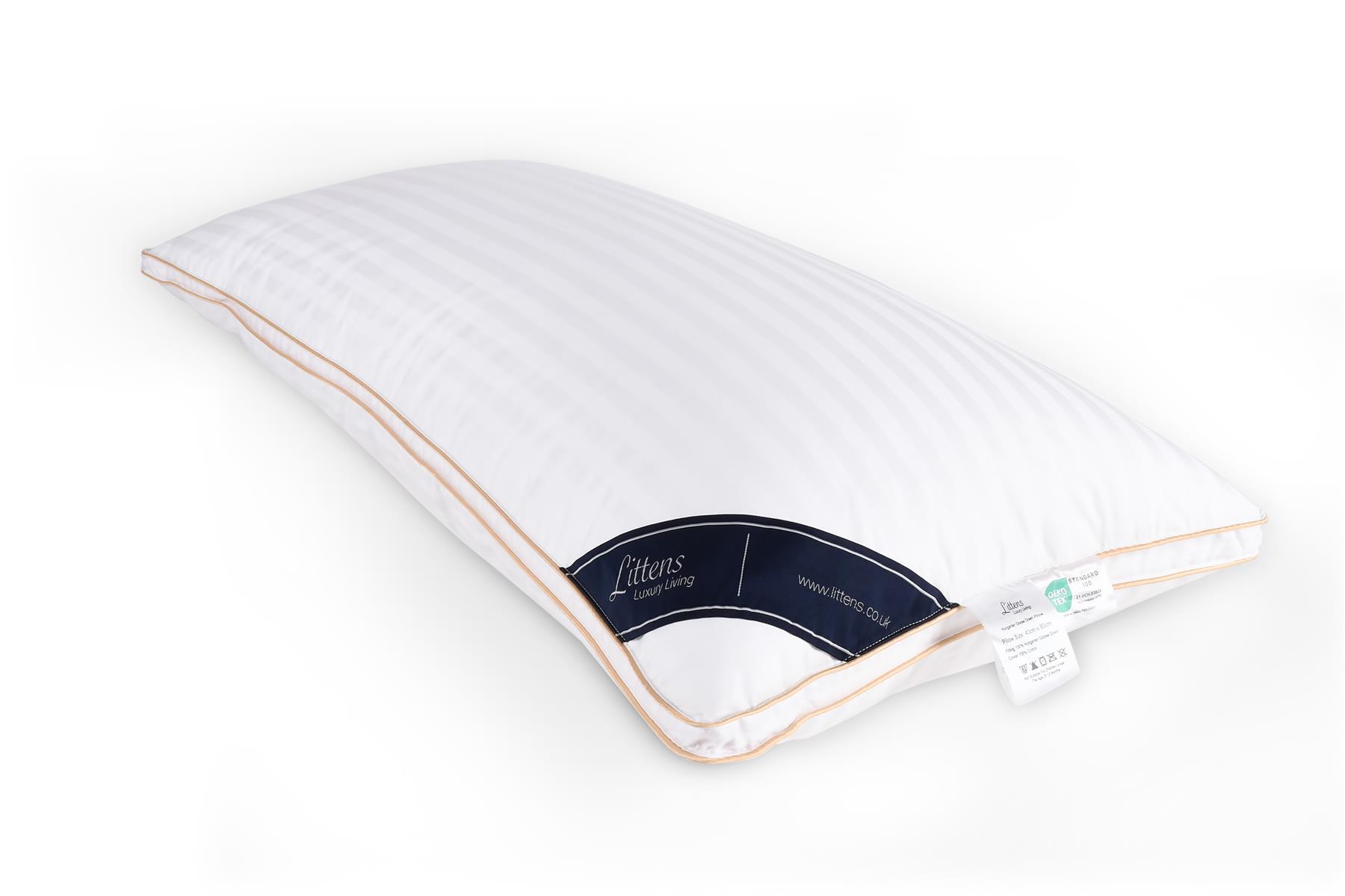 40cm x 80cm Euro Continental 100% Hungarian Goose Down Pillow 16" x 32"