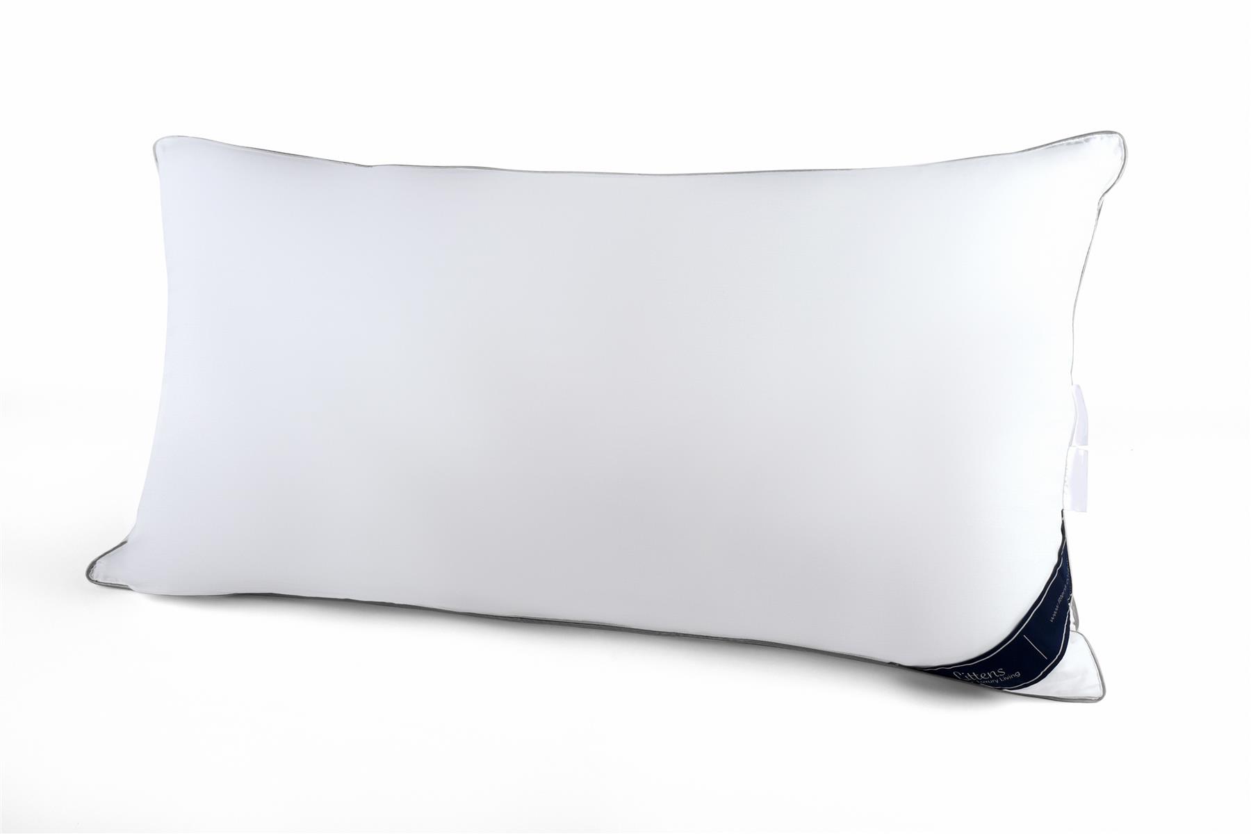 Ultimate Extra Filled Super King 50% White Goose Down & Feather Pillow (50cm x 90cm)