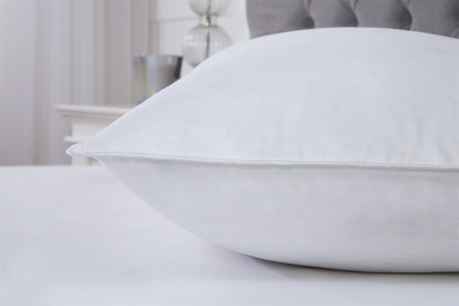 Extra Filled Standard Size Goose Feather & Down Pillow