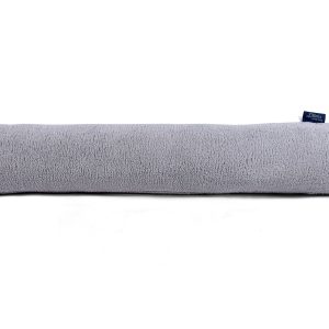 Silver Teddy Fleece Draft Draught Excluder 90cm (36")