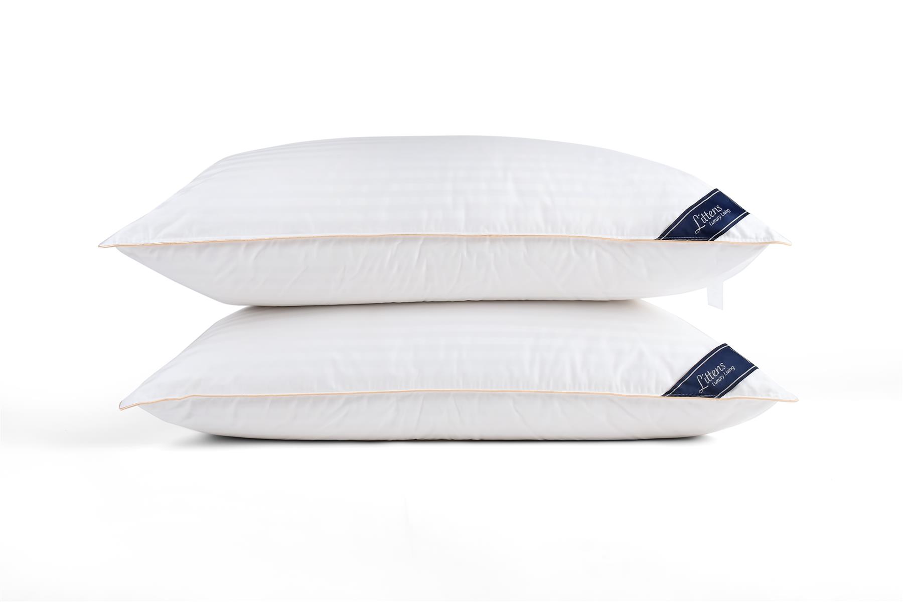 50cm x 100cm Emperor Size 100% Hungarian Goose Down Pair Pillows
