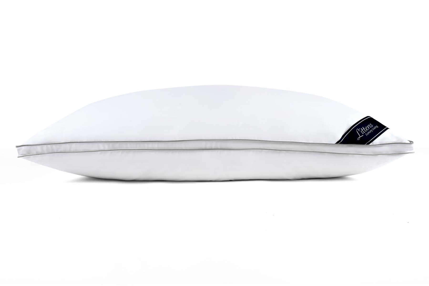 Emperor Size 3 Chamber Pillow, 50% Goose Down, Side Sleeper 50 x 100cm