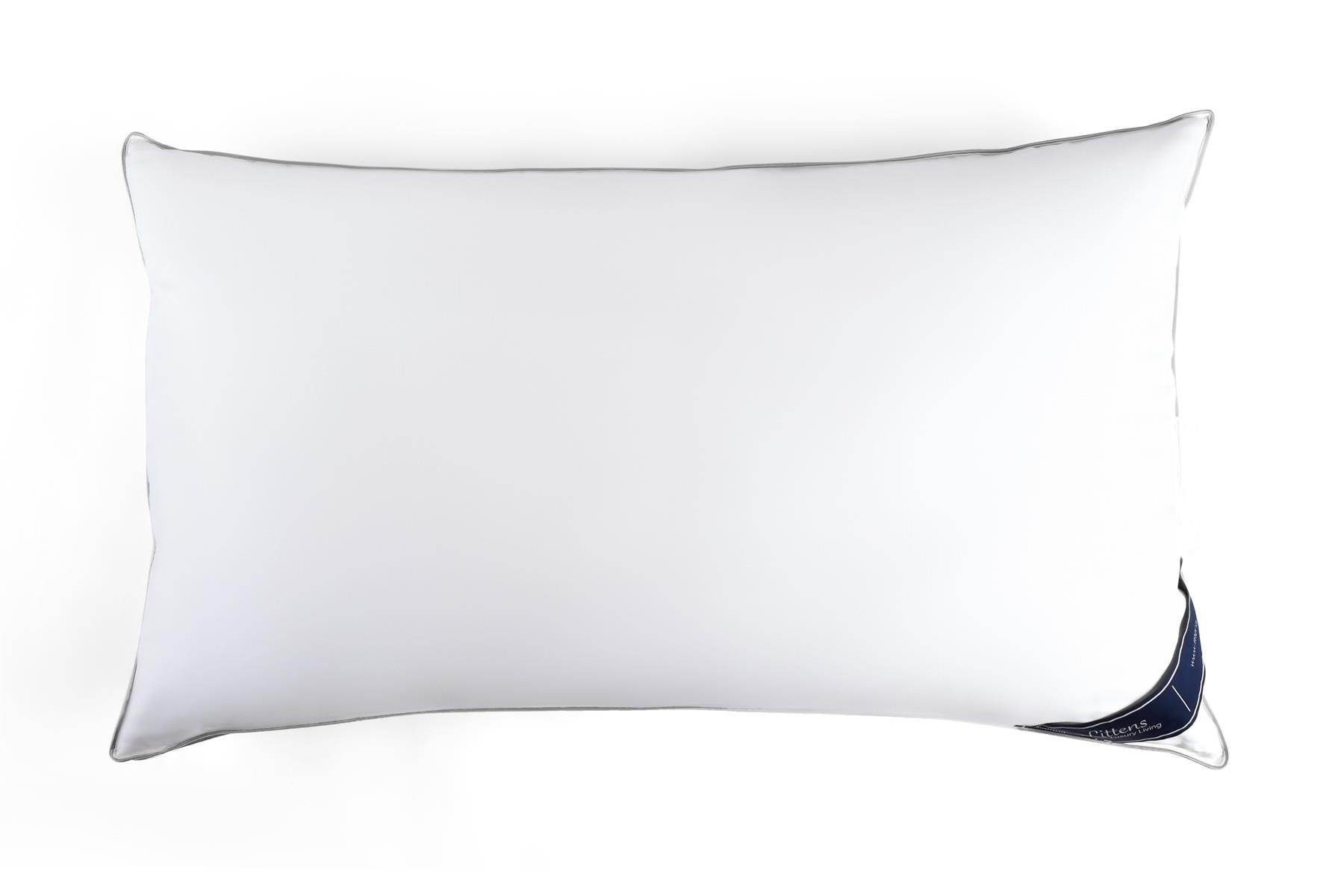 Emperor Size 3 Chamber Pillow, 50% Goose Down, Side Sleeper 50 x 100cm