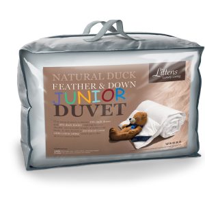 Junior Cot Bed Duck Feather & Down Duvet Quilt